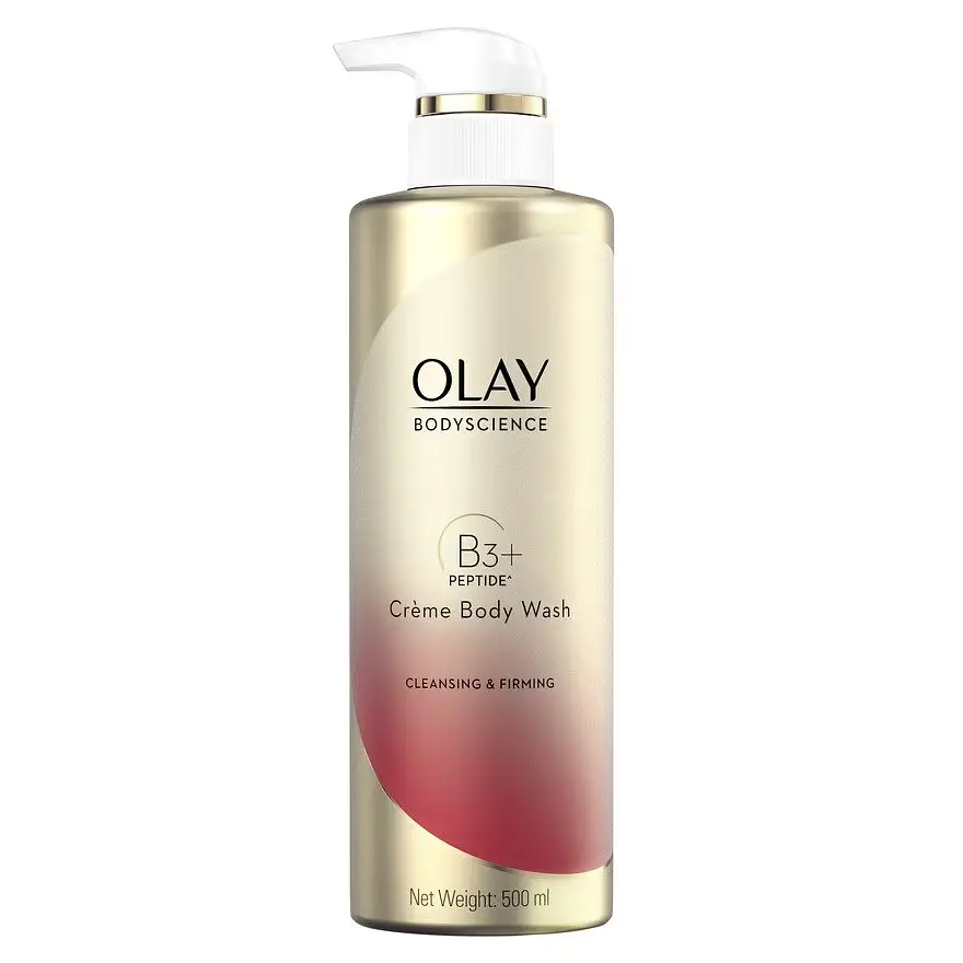 Gel Douche Hydratant Olay à L'huile De Chanvre Et B3 - 591 Ml (19.9 Oz) Avec Pompe